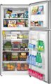 Insignia™ - 18 Cu. Ft. Top-Freezer Refrigerator with ENERGY STAR Certification - Stainless Steel